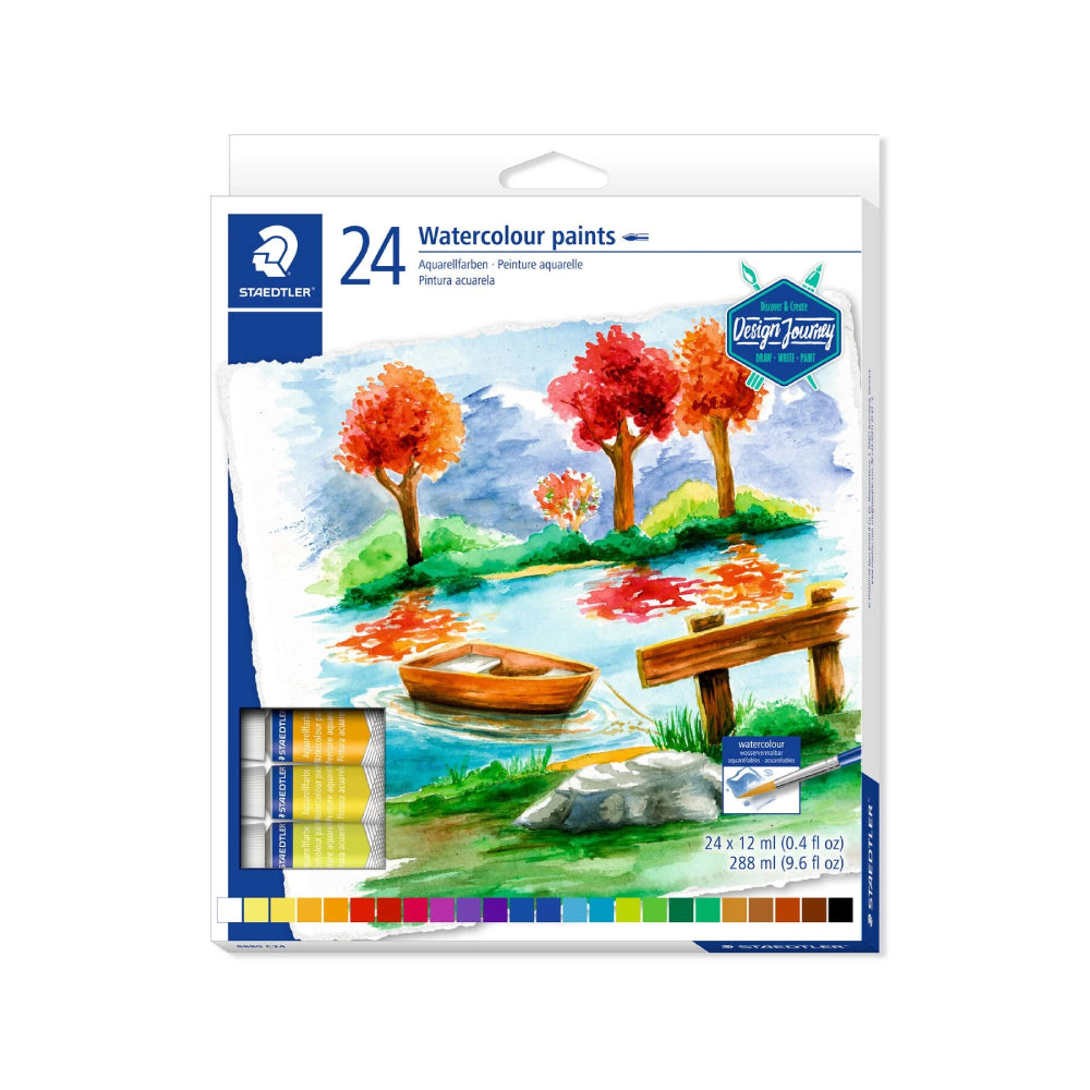 Staedtler Watercolor Paints Tubes 24x12ml
