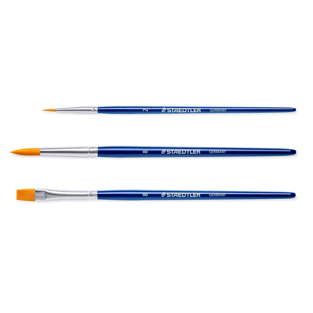 Staedtler Synthetic Brush Set 3 Pieces