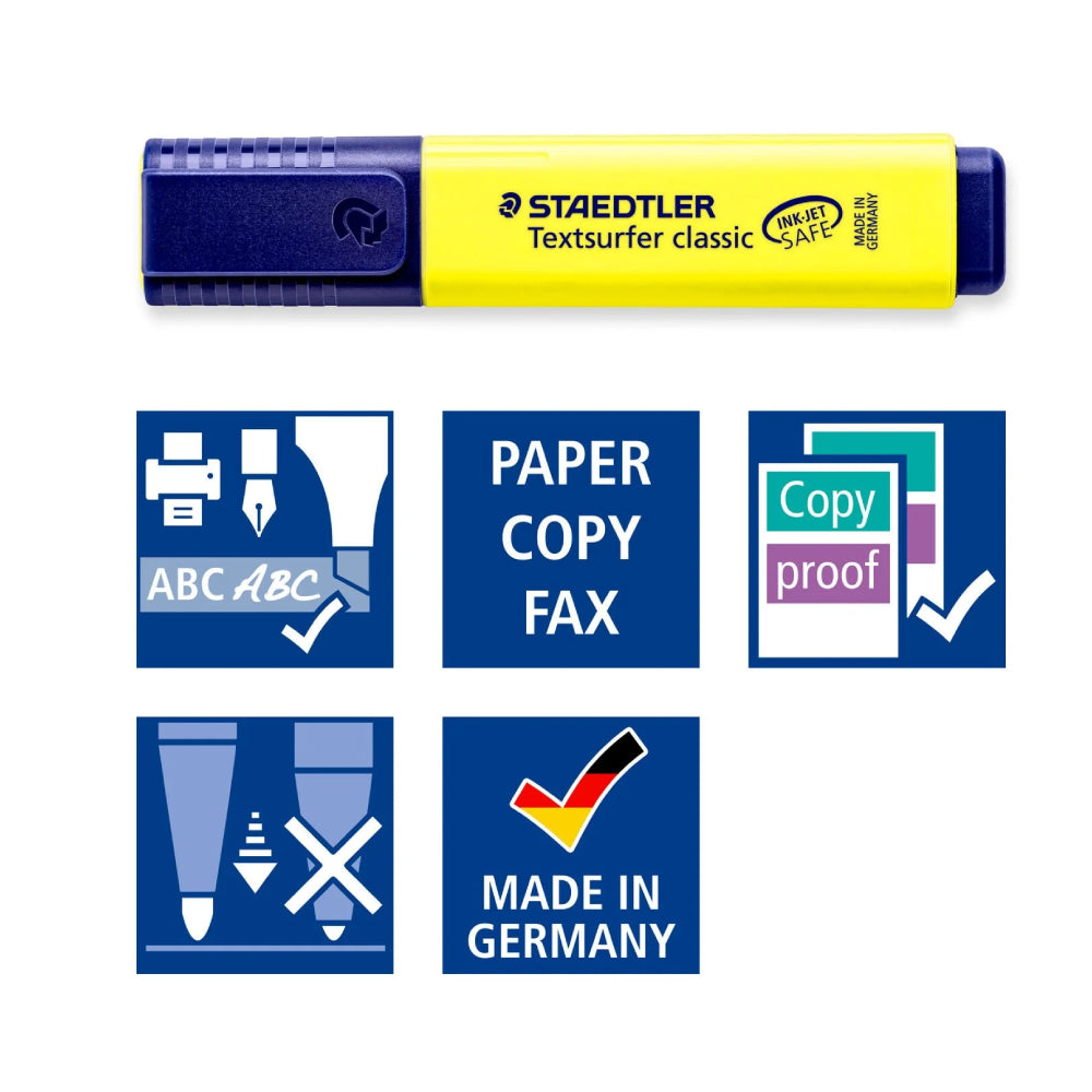 Staedtler Textsurfer Highlighter 4 Colours