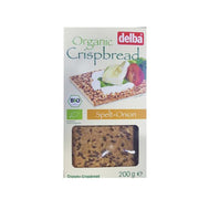 Delba Organic Spelt Onion Crispbread 200gm