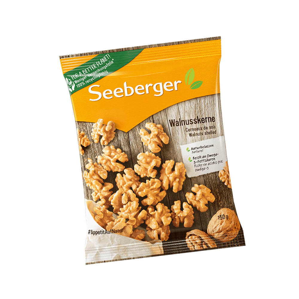 Seeberger Walnut Shelled 150G