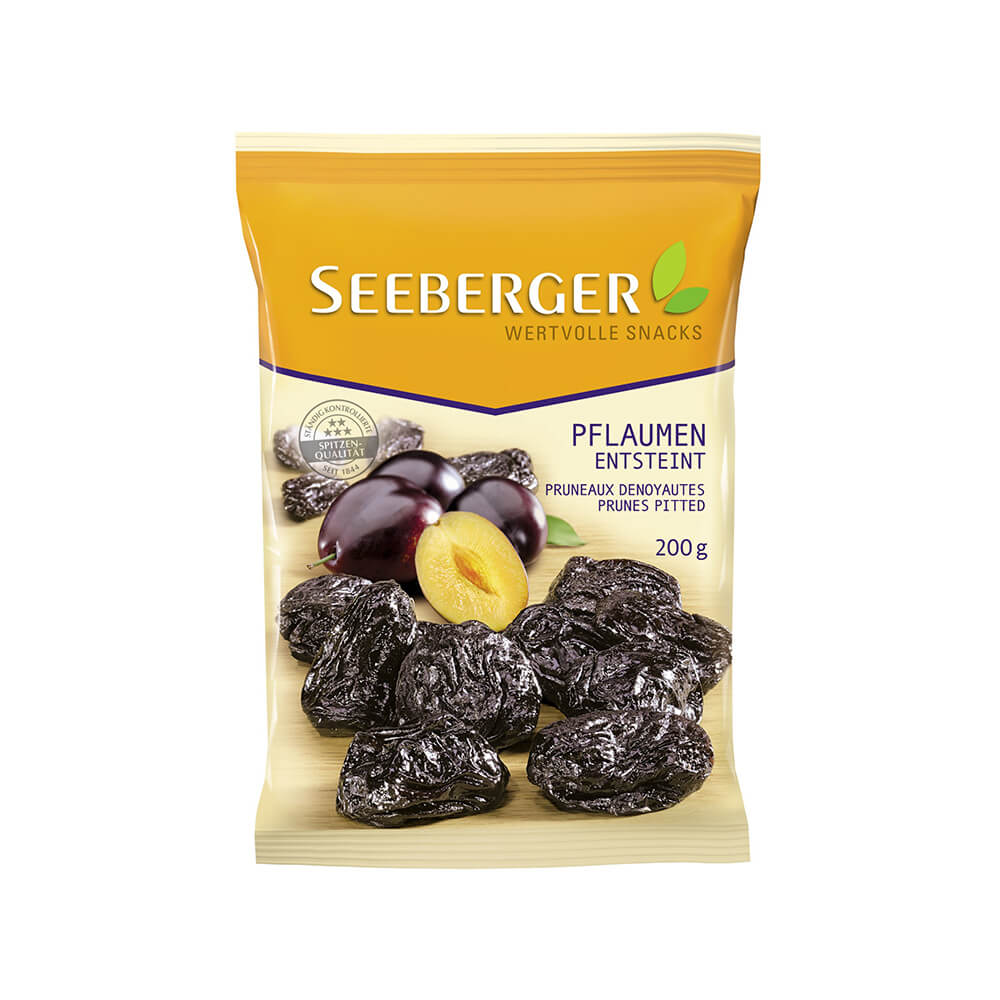 Seeberger Prunes Pitted 200G