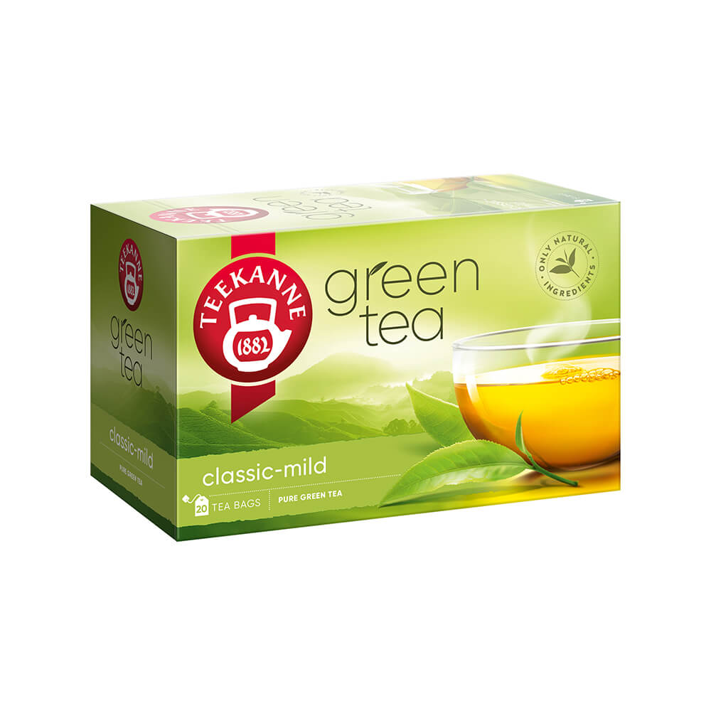 Teekanne Green Tea Classic Mild 1.75Gx20s