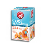 Teekanne Cool Sensations Peach & Passion Fruit Tea Bags 18x2.5gm