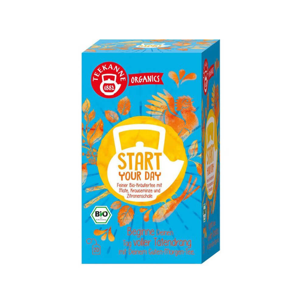 Teekanne Organics Tea Start Your Day 1.80Gx20s