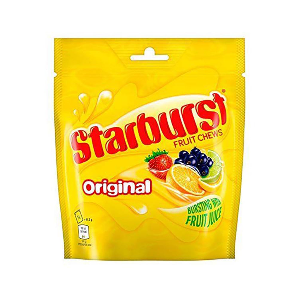 Starburst Fruit Chew Original 165G