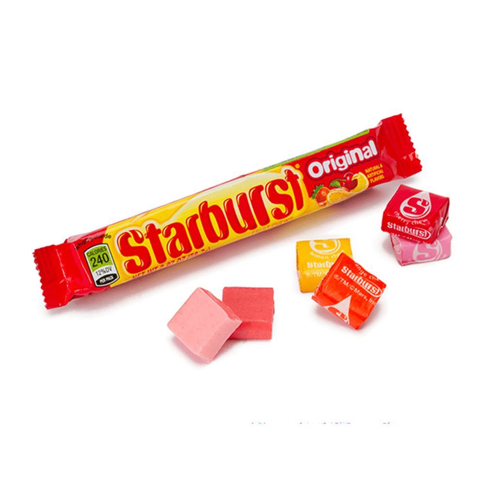 Starburst Fruit Chew Fave Reds 45G