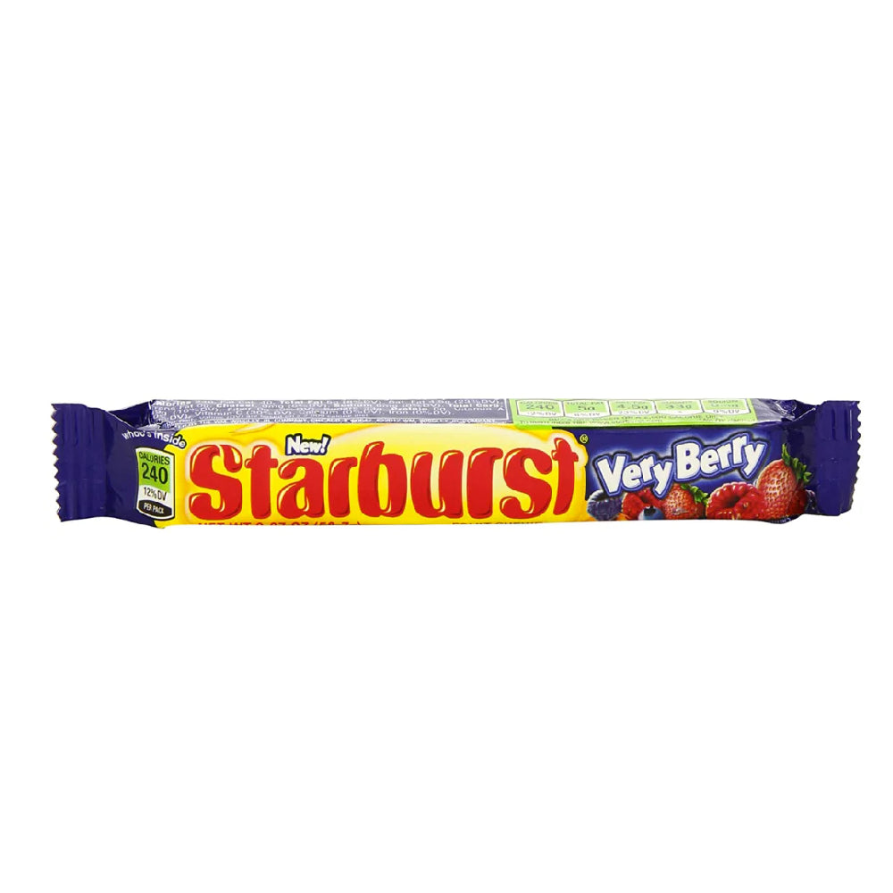 Starburst Fruit Chew Very Berry 45gm