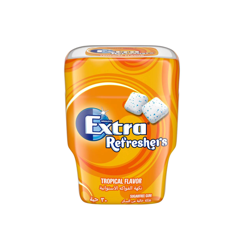 Wrigley's Extra Refreshers Tropical Chewing Gum Sugar Free 67gm