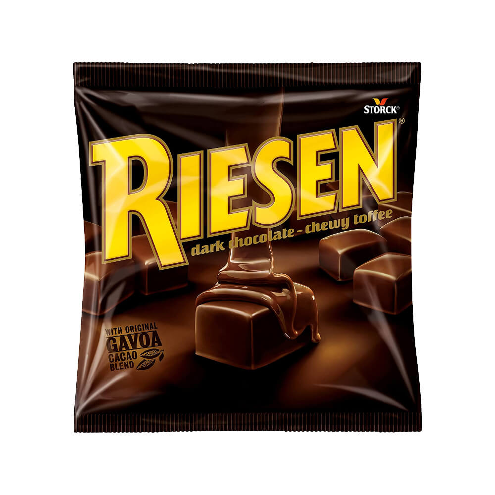 Strock Riesen Dark Chocolate Chewy Toffee 150gm