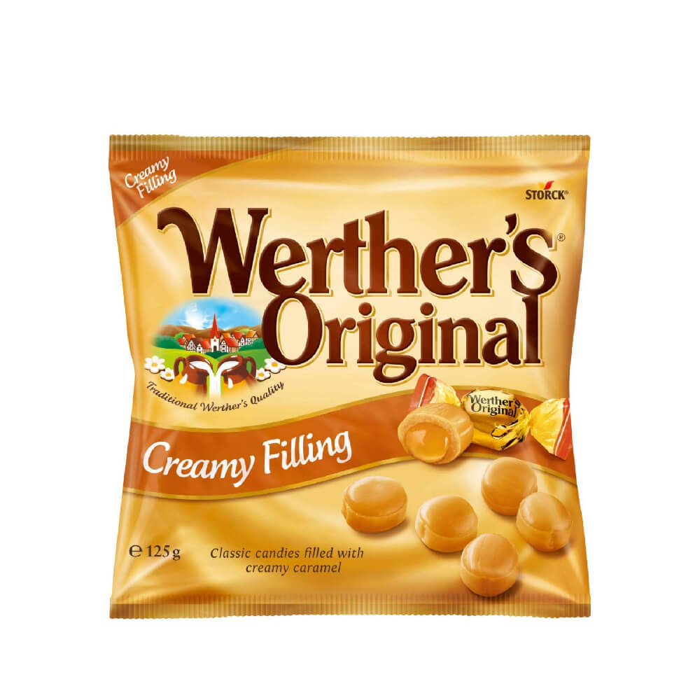 Werthers Creamy Filling Candies 125gm
