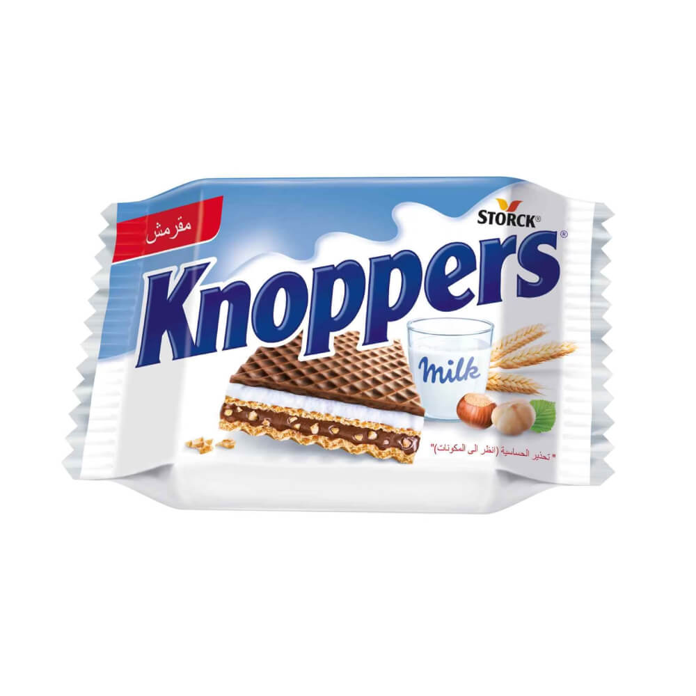Storck Knoppers Milk Hazelnut Wafer 25Gm