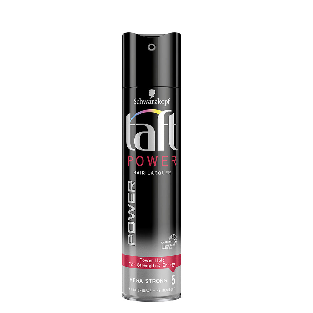 Taft Hair Spray Power Lacquer Black 250ml