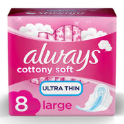 Always Cotton Ultra Large 8's