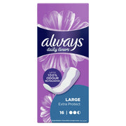 Always Liner Extra Protect 16's
