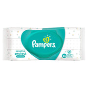 Pampers Baby Wipes Sensitive Protect 56's