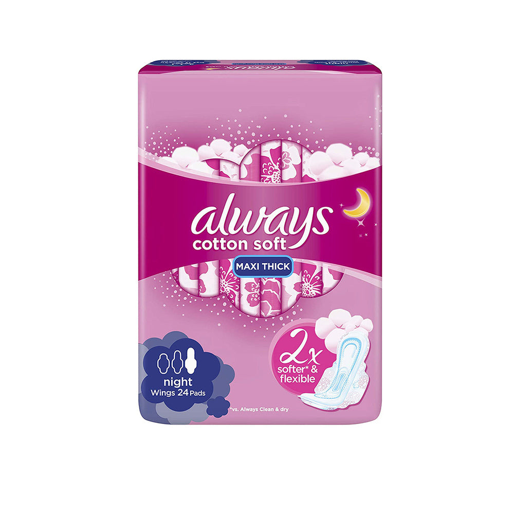 Always Cotton Thick Night 24s
