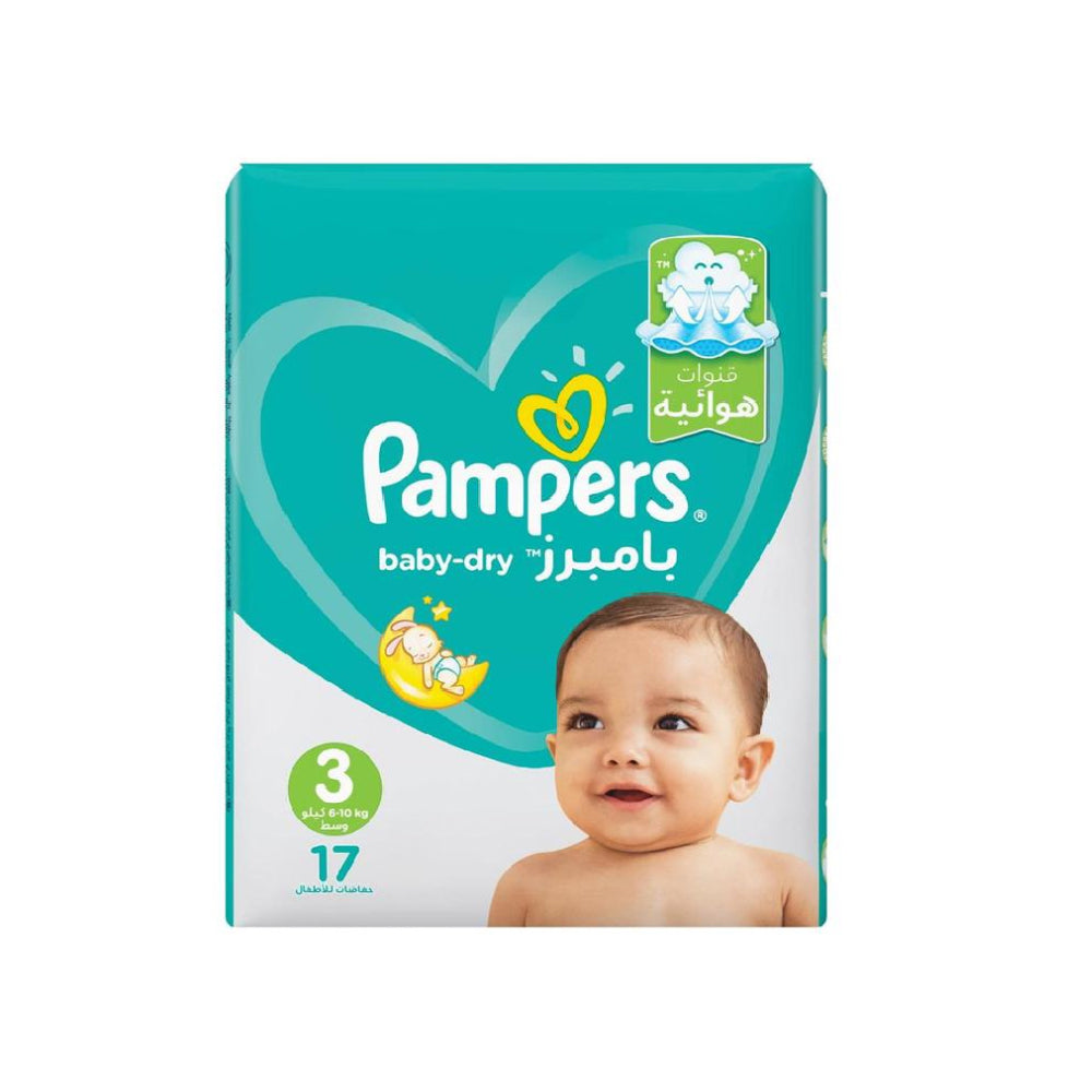 Pampers Baby-Dry Diapers S3 17's