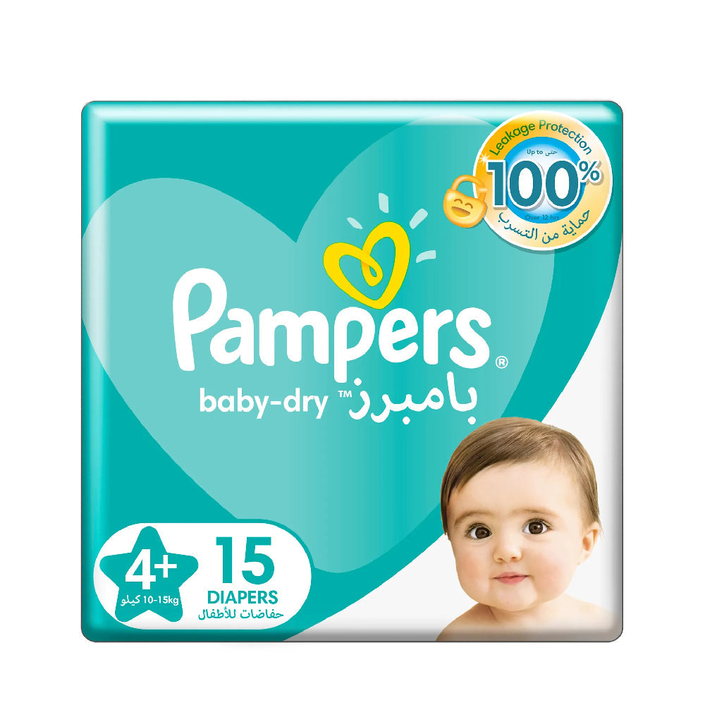 Pampers Baby-Dry Diapers S4 15's