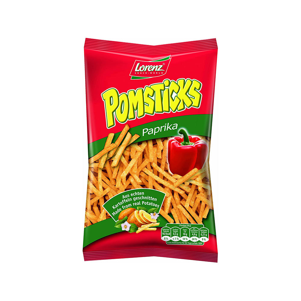 Lorenz Pomsticks Paprika 100G