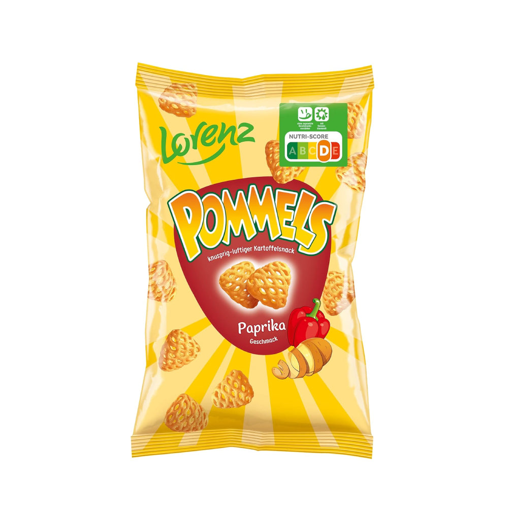 Lorenz Pommels Paprika Flavored Chips Snack 75gm