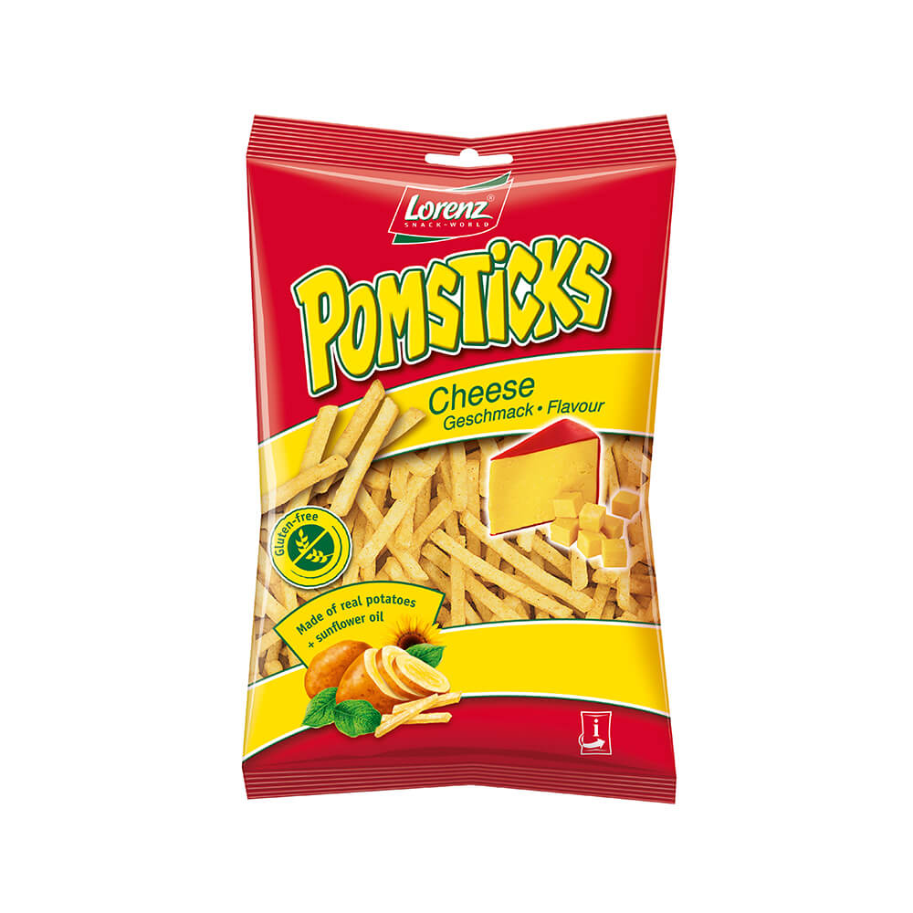 Lorenz Pomsticks Cheese 100G