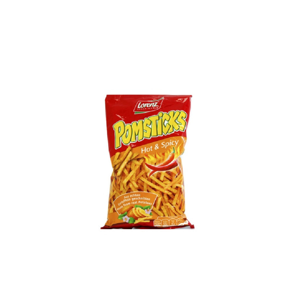Lorenz Pomsticks Hot & Spicy 100G