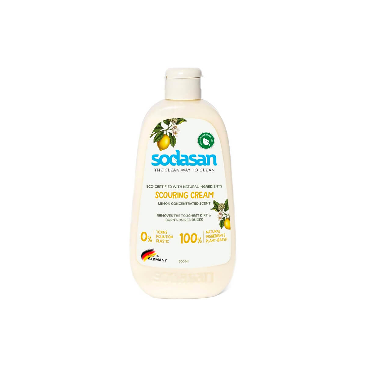 Sodasan 100% Natural  Citrus Souring Cream 500ML