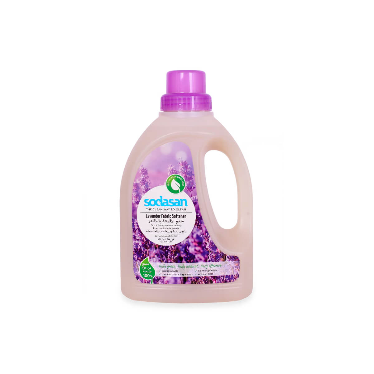 Sodasan 100% Natural Lavender Fabric Softener 750ML