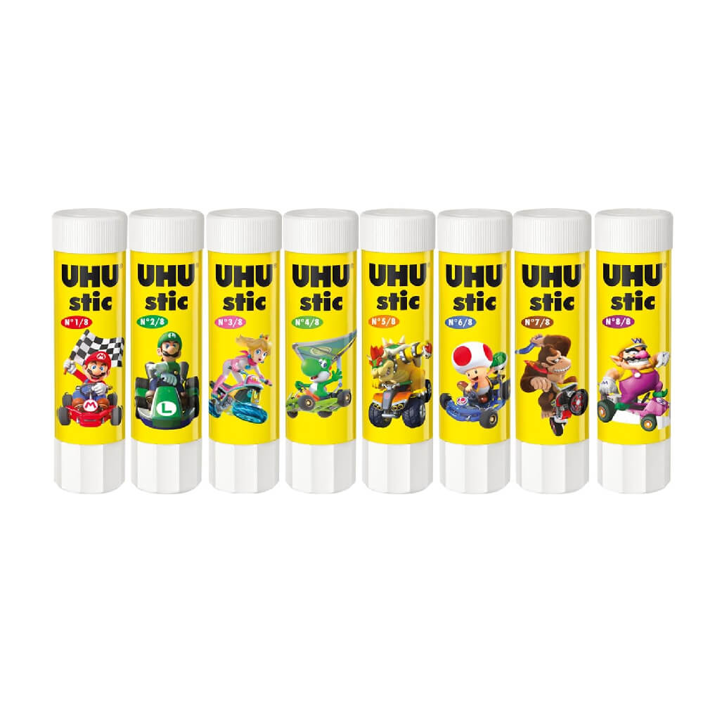 UHU Glue Stick Solvent Free 8x8.2Gm