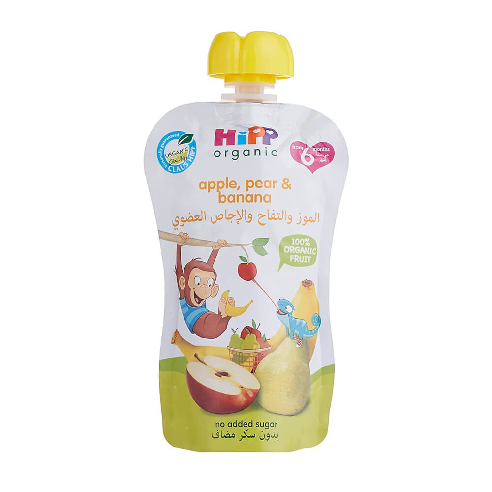 Hipp Organic Apple, Pear & Banana Juice 100gm
