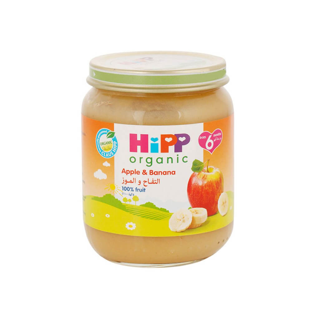 Hipp Organic Apple & Banana Dessert 125gm