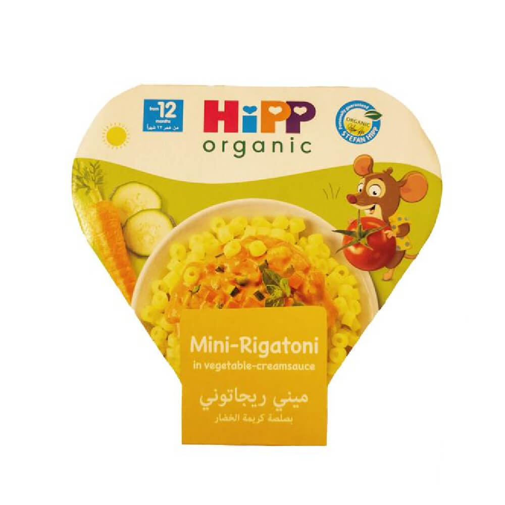 Hipp Organic Mini Rigatoni In Vegetable Cream Sauce 250gm