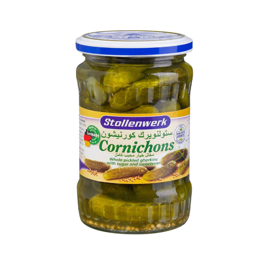 Stollenwerk Cornichons Pickled Gherkins 330gm