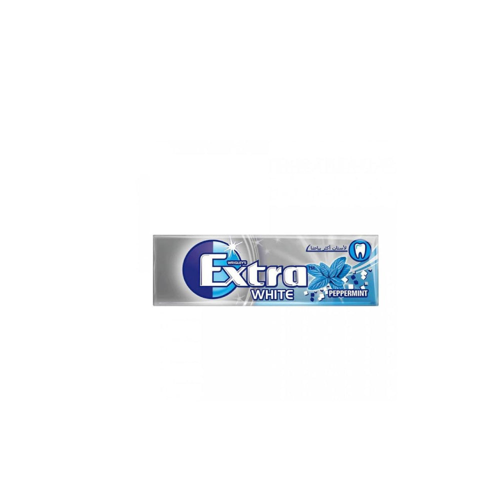 Extra Chewing Gum Pellet White Peppermint 14G