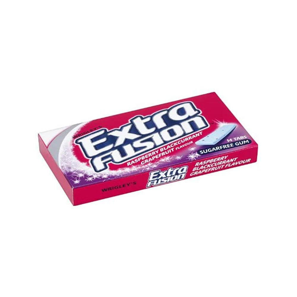 Extra Chewing Gum Fusion Rasp/Blkcurrant/Grape 27G