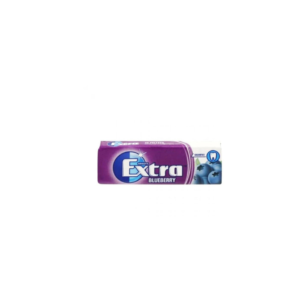 Extra Chewing Gum Pellet Blueberry 10's