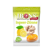 Ibons Ginger Hard Candies Lemon Sugar Free 75gm