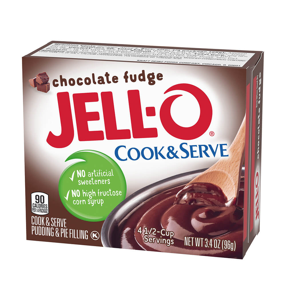 Jello Pudding Cook & Serve Chocolate 3.4Oz