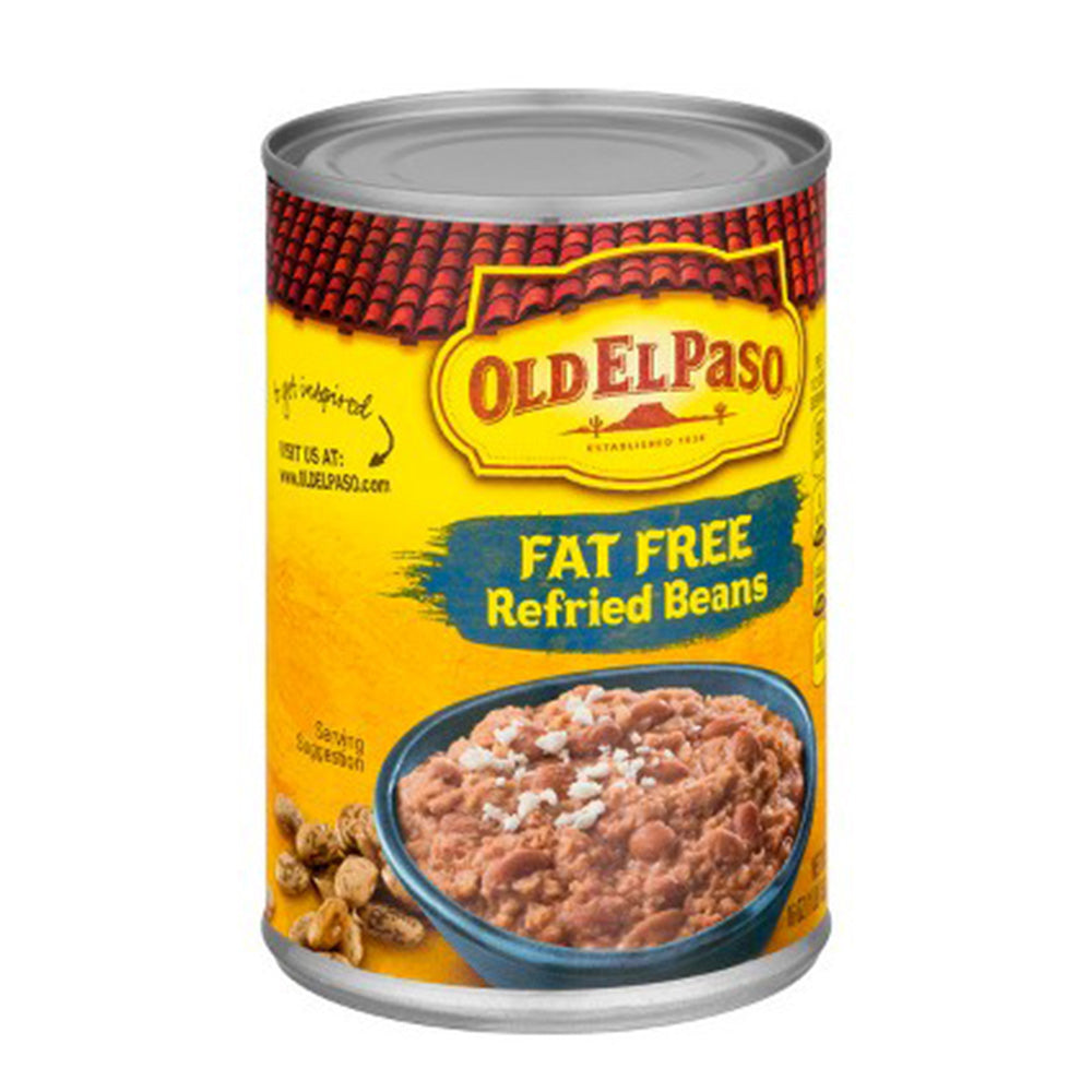 Old El Paso Refried Beans Fat Free 16oz