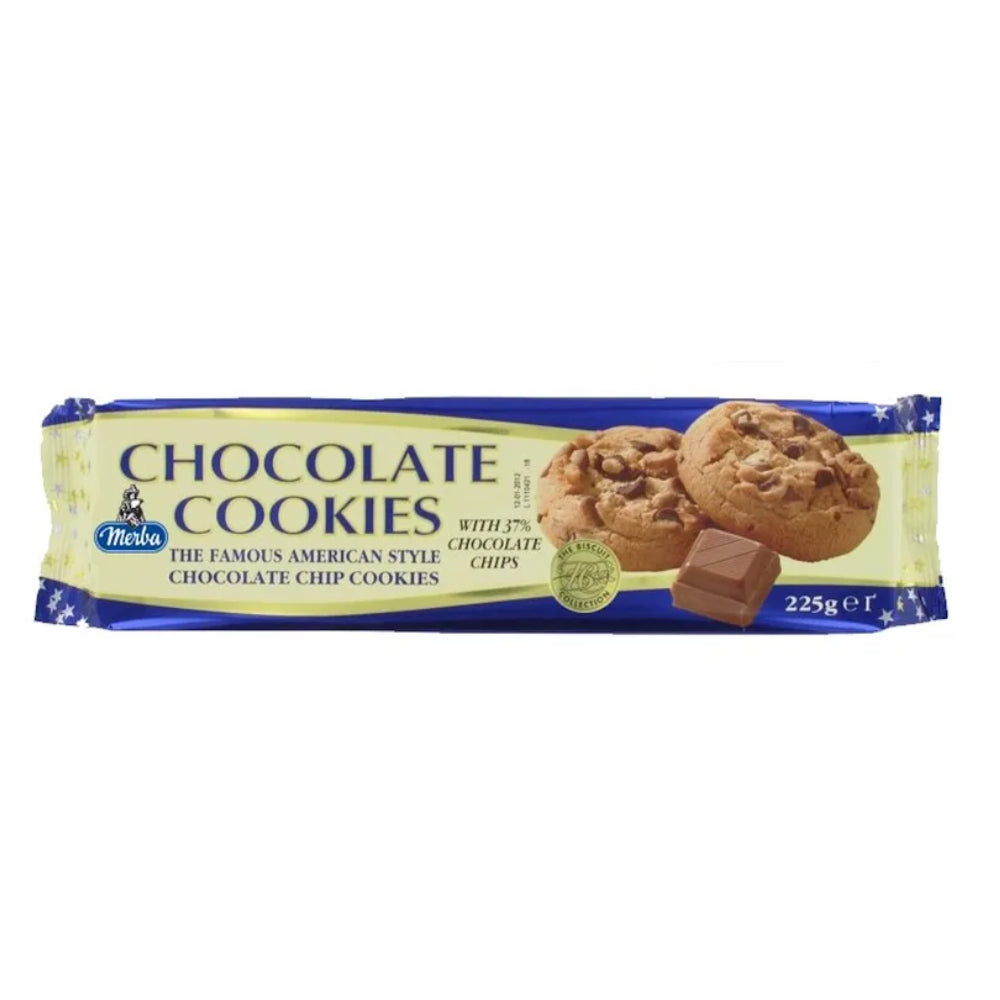 Merba Chocolate Cookies 225gm