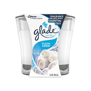 Glade Candle Clean Linen 3.4oz