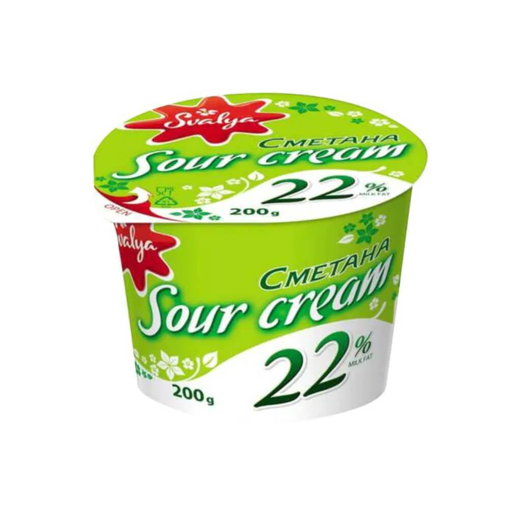 Svalia Cmetaha 22% Fat Sour Cream 200gm