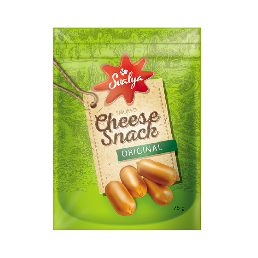 Svalia Smoked Cheese Snack Original 75gm
