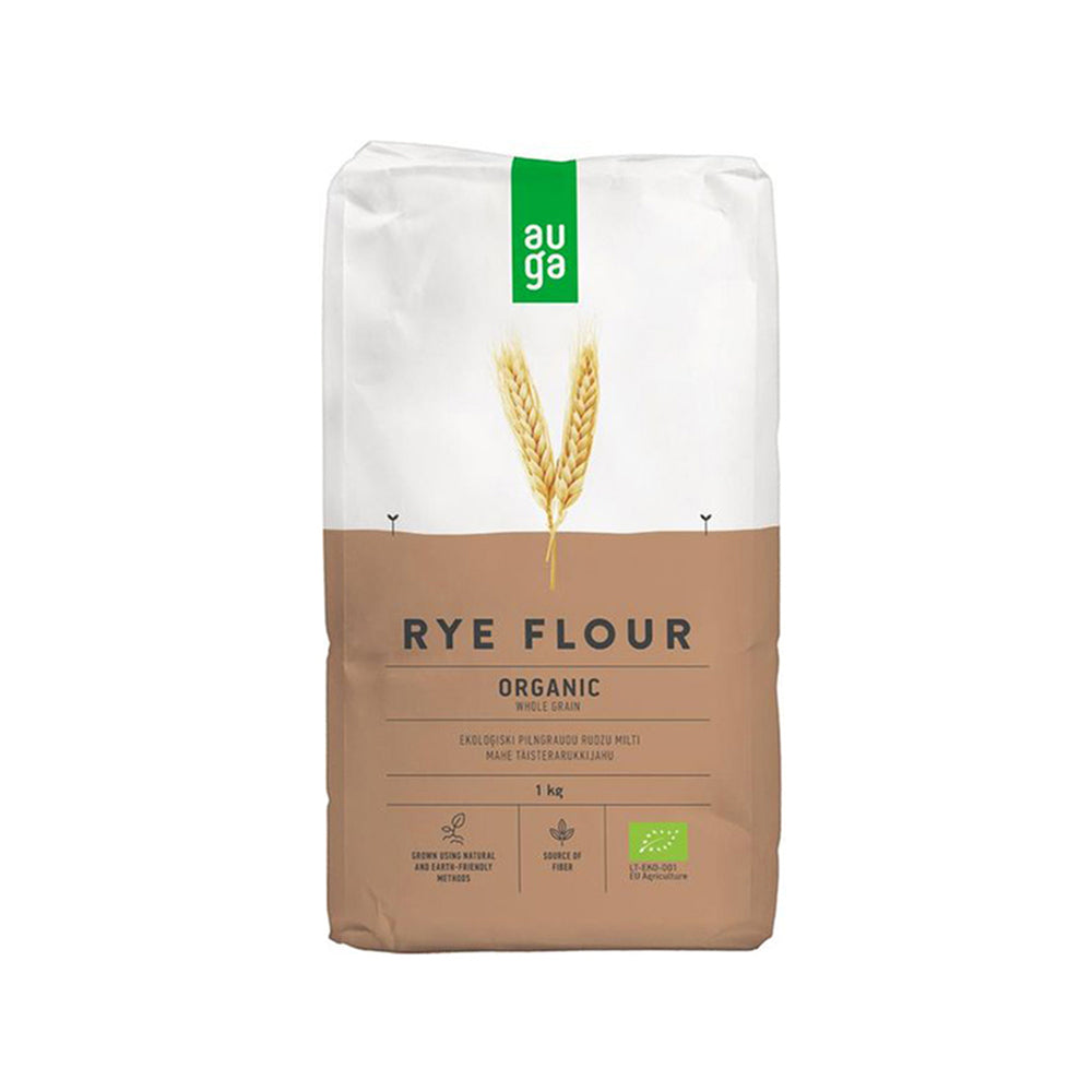 Auga Organic Rye Flour 1kg