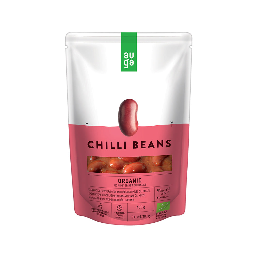 Auga Organic Red Beans in Spicy Sauce 400G
