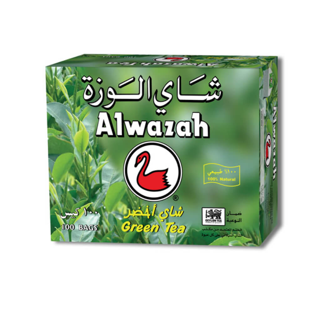 Alwazah Pure Ceylon Green Tea 100Bags