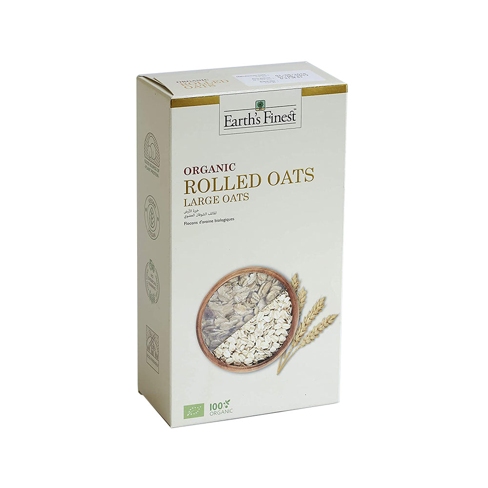 Earth's Finest Organic Rolled Oats 500G