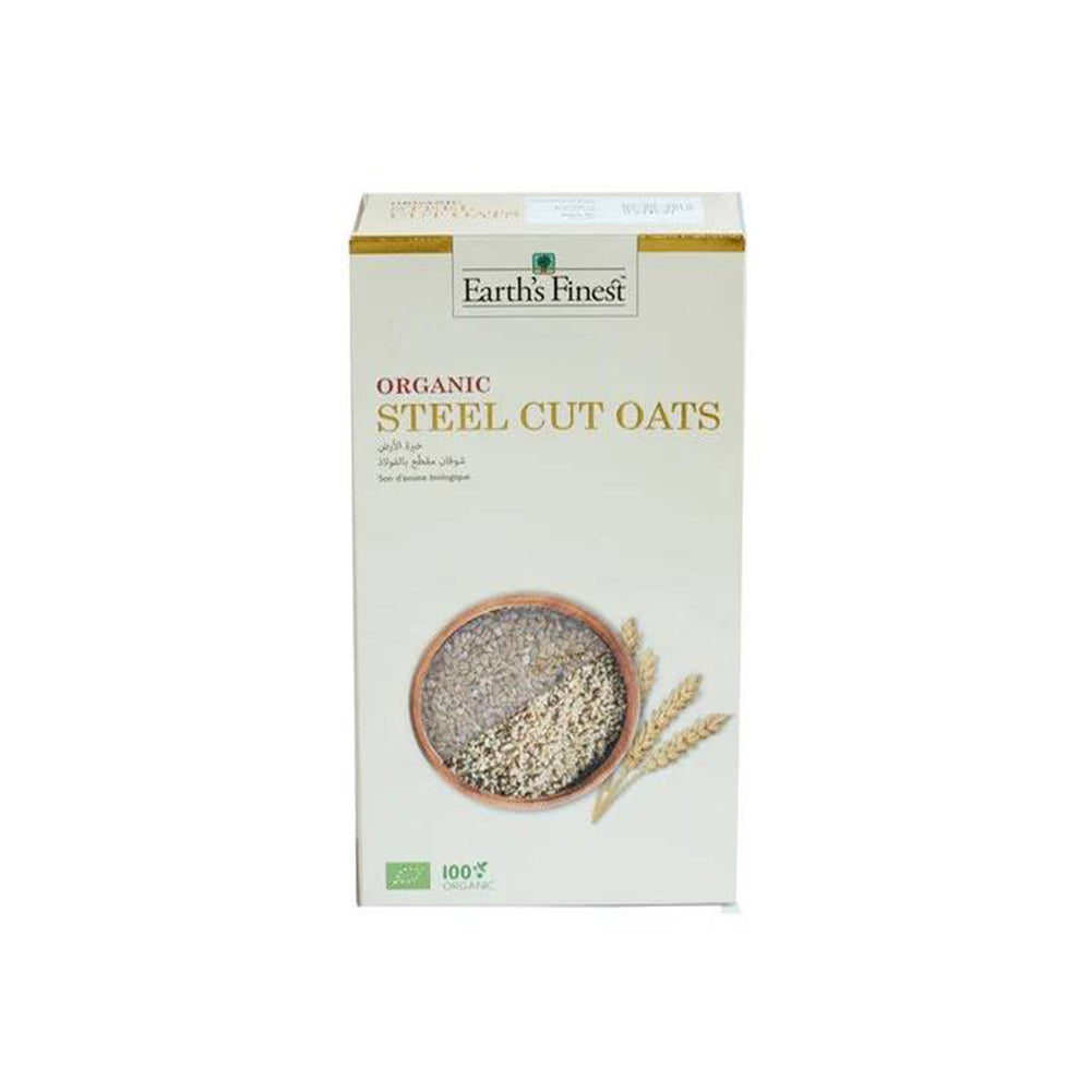 Earth's Finest Organic Steel Cut Oats 500gm