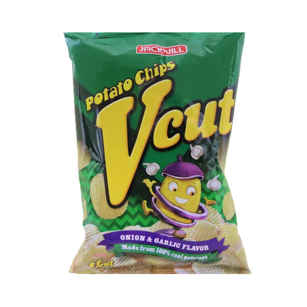 Jack & Jill V Cut Onion And Garlic Flavour Potato Chips 60gm